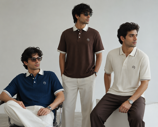 Imported Drop Needle Polo Shirt