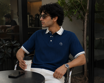 Imported Drop Needle Polo Shirt
